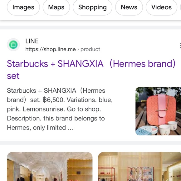 Starbucks + SHANGXIA Bag - Picture 10 of 11